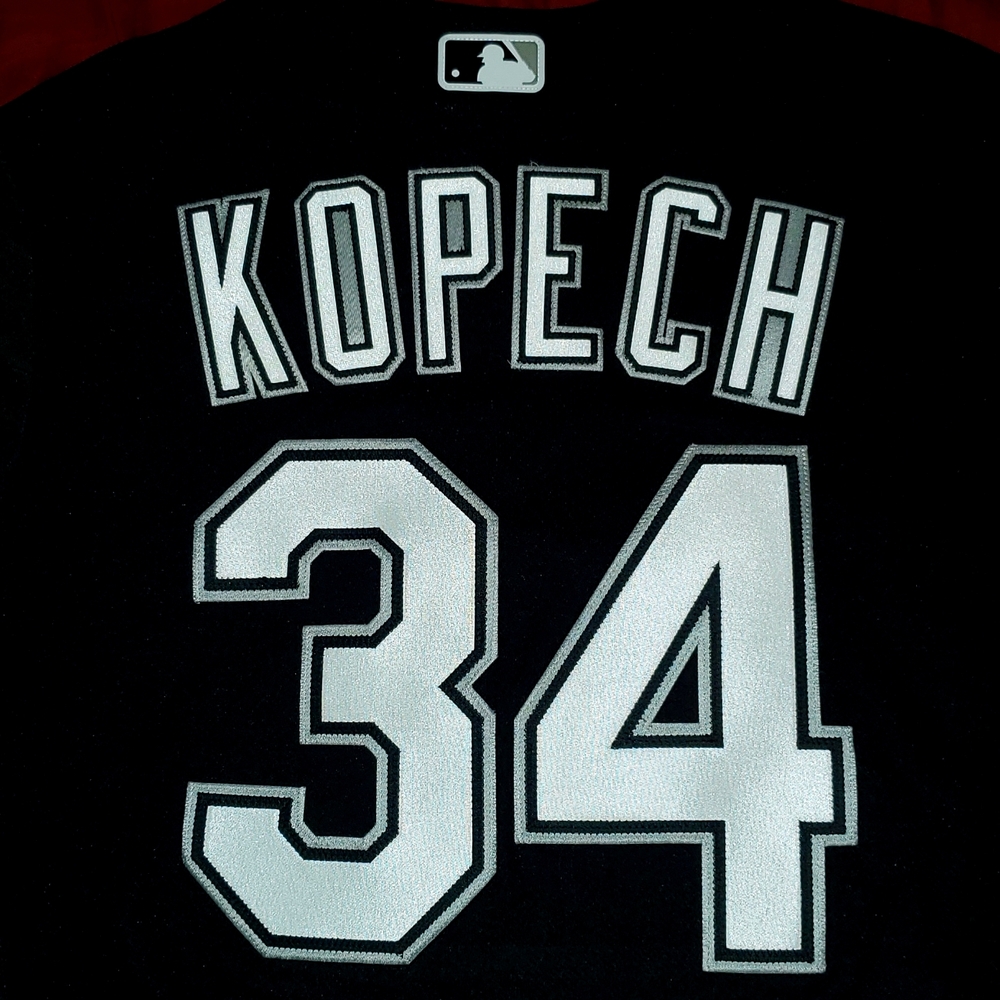 Chicago White Sox Michael Kopech Black Alternate Nike Authentic Elite Jersey - Picture 4 of 10